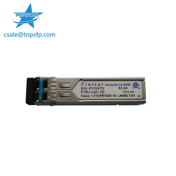 Single Mode 10G SFP+ Transceiver 1Km Distance LC Connector FTLX1374D3BCL