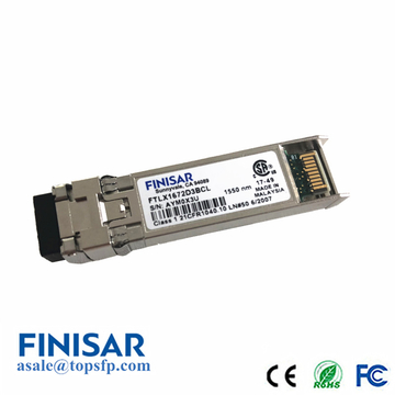 FTLX1671D3BCL Finisar Optical Transceiver 10G SFP 1550nm SMF