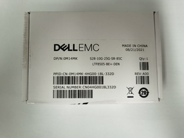 Dell EMC S28-10G-25G-SR-85C LTF8505-BE+-DEN 0M14MK Optical Transceiver Module