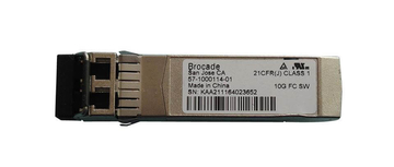 Brocade 57-1000130-01 10G-SFPP-USR FC SFP+ Transceiver 10G  850nm 100m Duplex LC MMF Optical Module