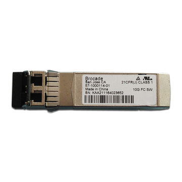 Brocade XBR-000218 57-1000114-01 10G Fibre Channel SFP+ Transceiver 850nm 300m LC MMF Module